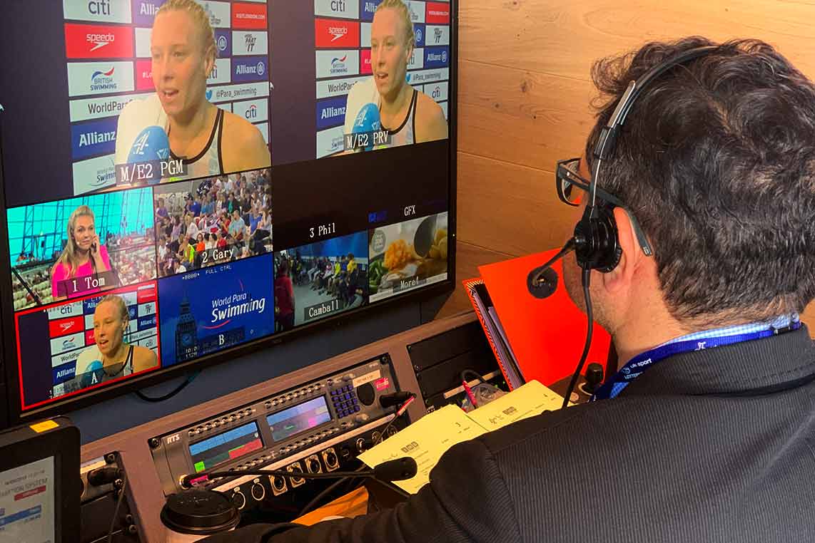 Vivid Broadcast - Case Study - World Para Swimming Championships