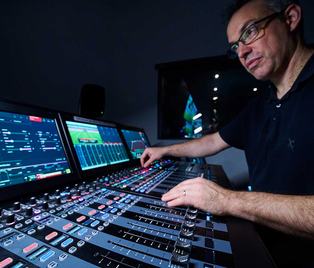 Vivid Broadcast - Facilities - Remote Production - Master Control Suite