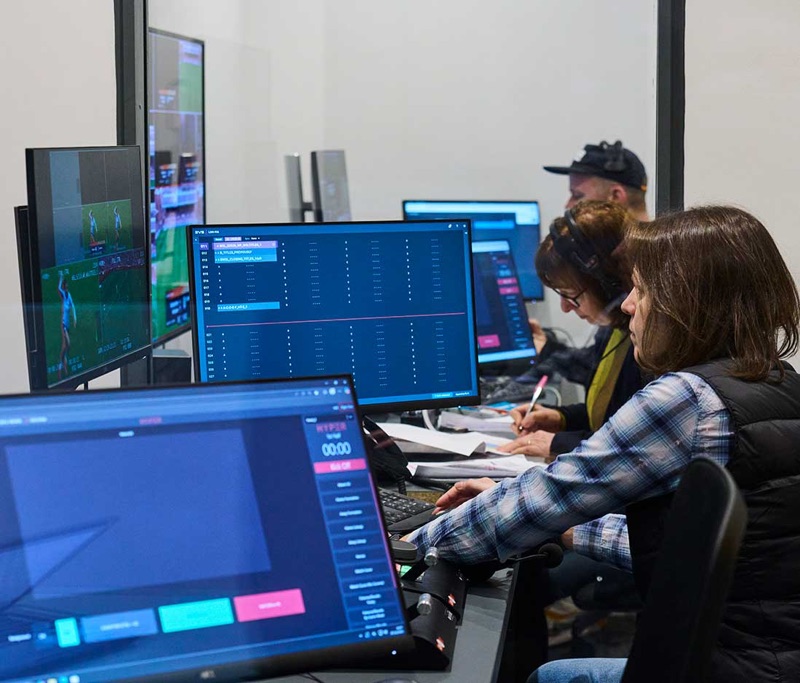 Vivid Broadcast - Facilities - Remote Production - Master Control Suite