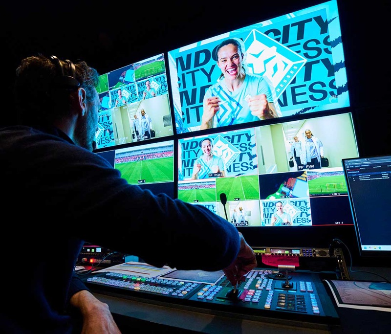 Vivid Broadcast - Facilities - Remote Production - Master Control Suite